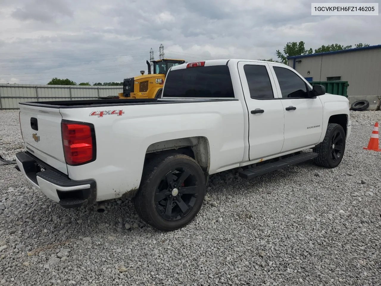 2015 Chevrolet Silverado K1500 VIN: 1GCVKPEH6FZ146205 Lot: 55612374