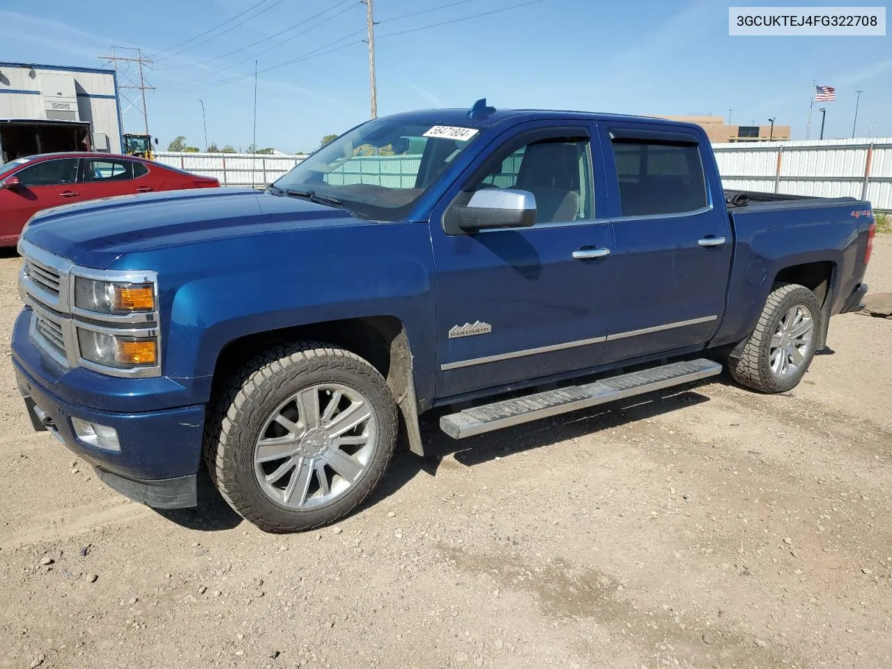 2015 Chevrolet Silverado K1500 High Country VIN: 3GCUKTEJ4FG322708 Lot: 56471804