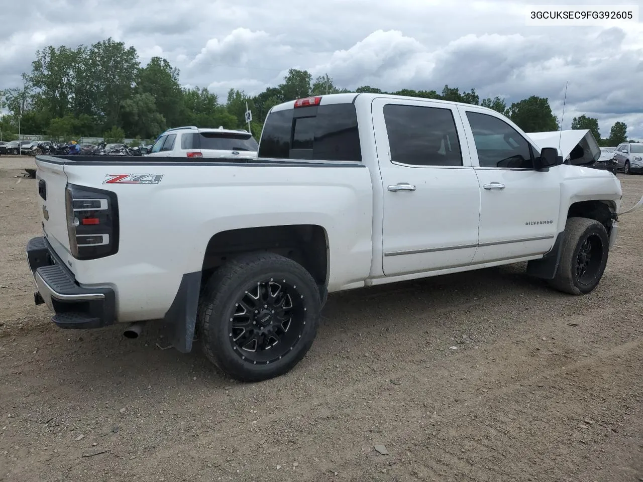 2015 Chevrolet Silverado K1500 Ltz VIN: 3GCUKSEC9FG392605 Lot: 57716794