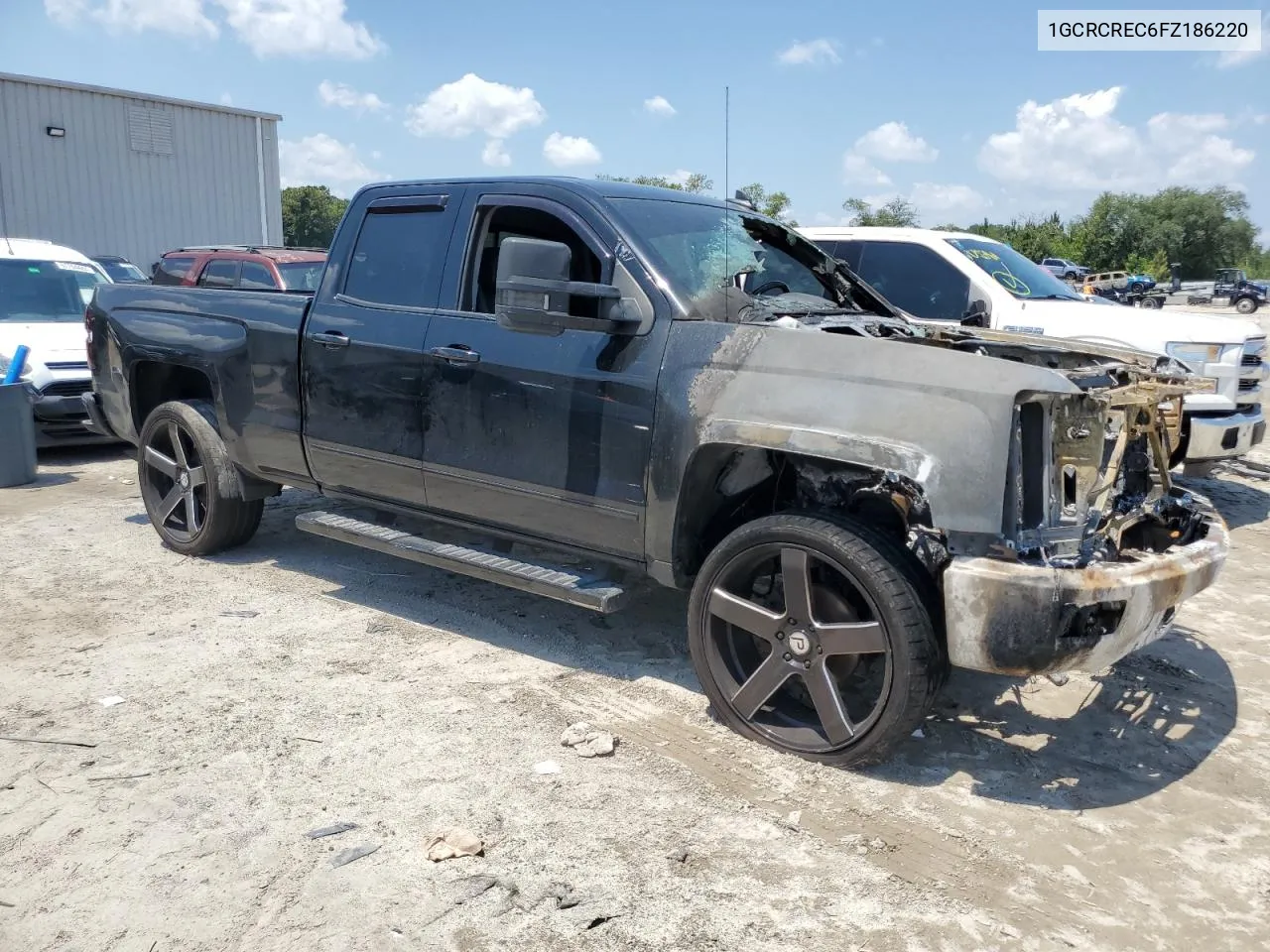 2015 Chevrolet Silverado C1500 Lt VIN: 1GCRCREC6FZ186220 Lot: 57878834