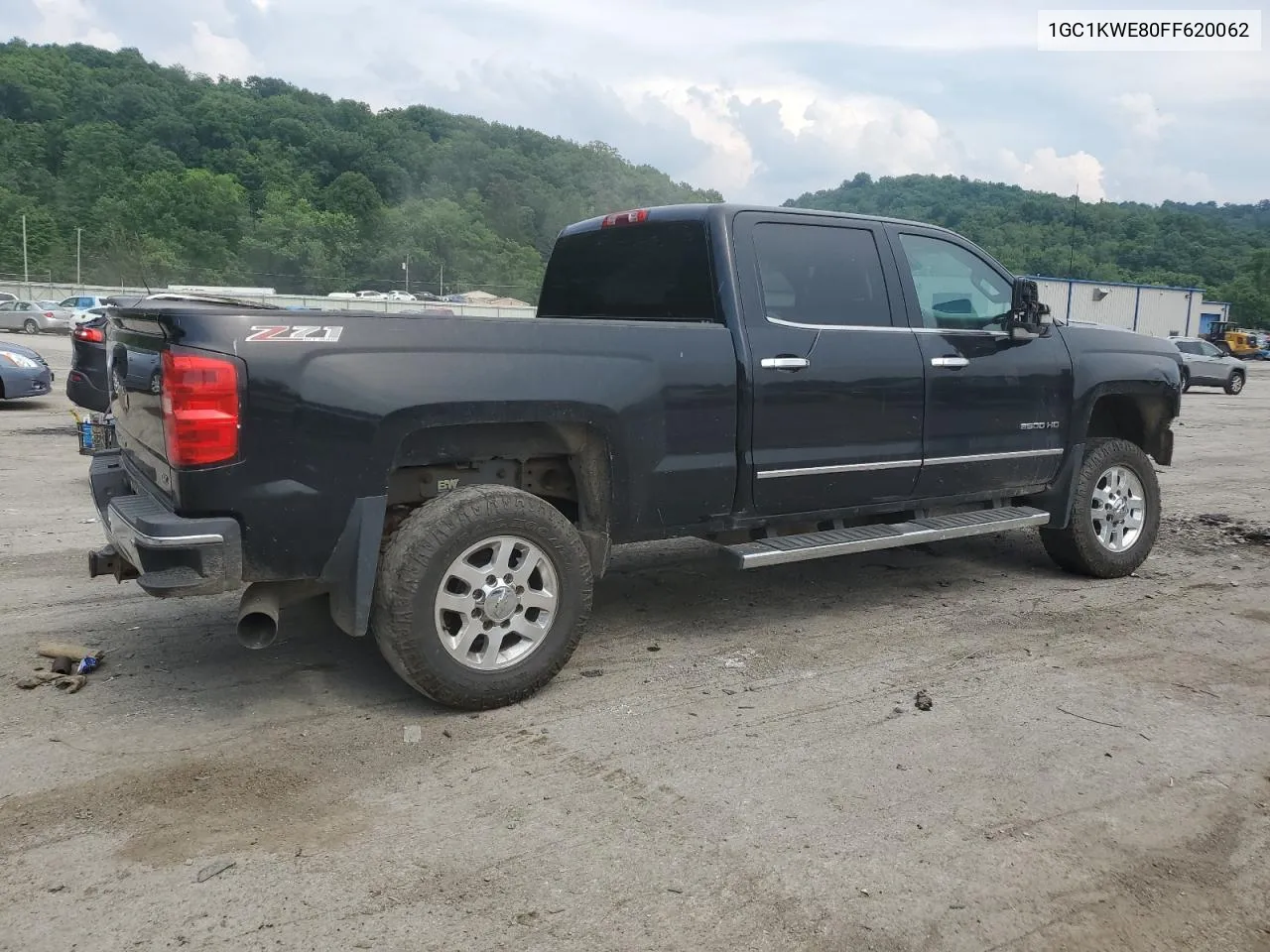 2015 Chevrolet Silverado K2500 Heavy Duty Ltz VIN: 1GC1KWE80FF620062 Lot: 58110664