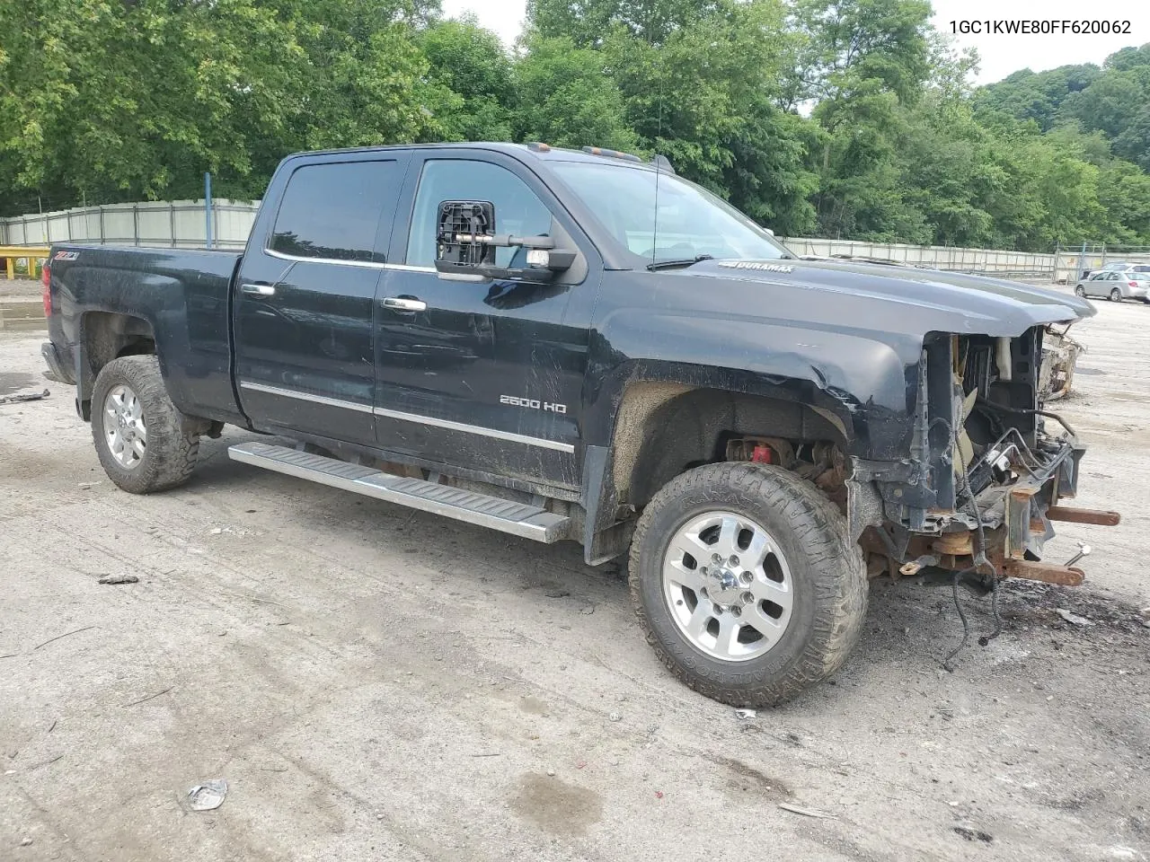 2015 Chevrolet Silverado K2500 Heavy Duty Ltz VIN: 1GC1KWE80FF620062 Lot: 58110664