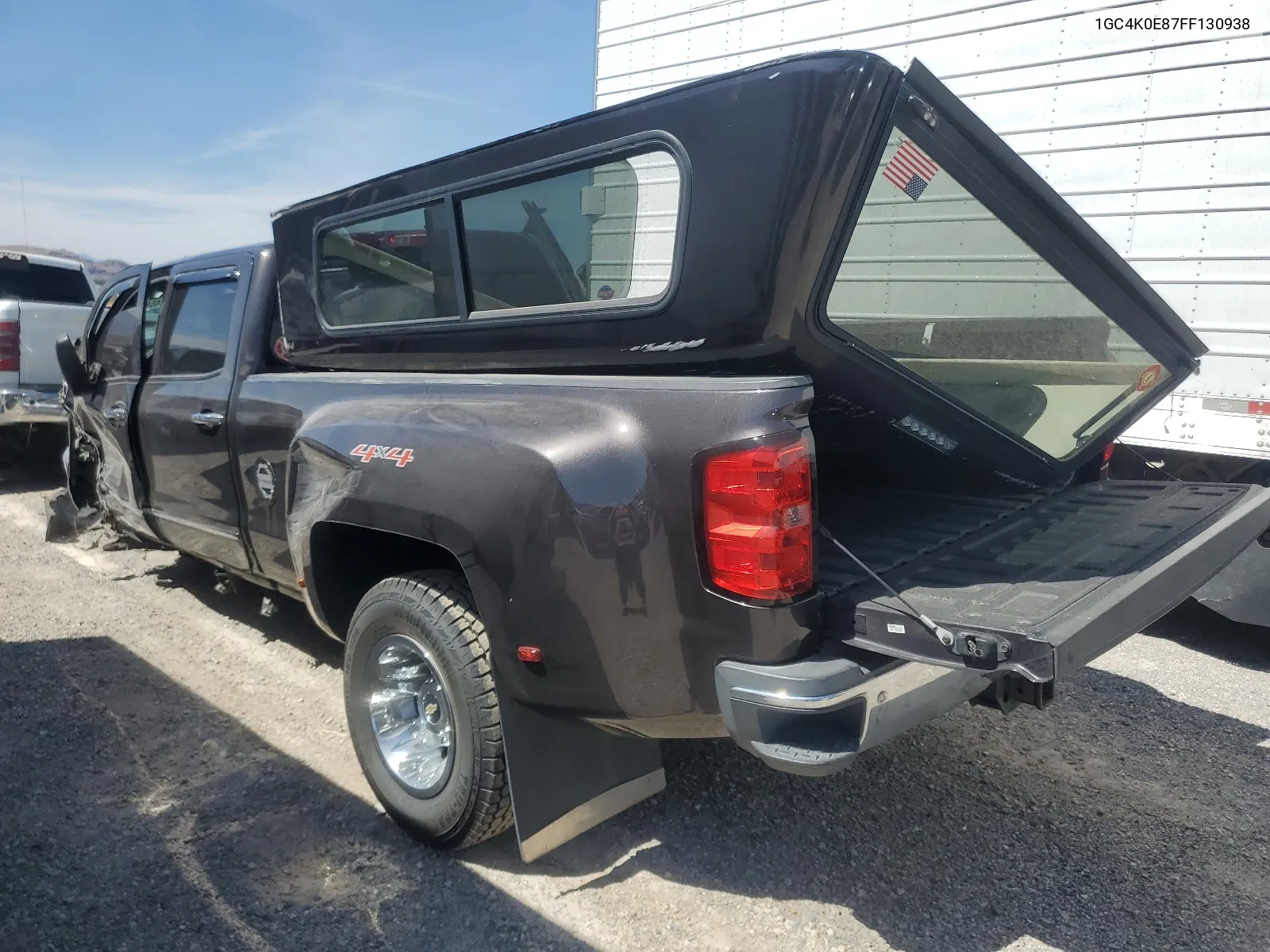 2015 Chevrolet Silverado K3500 Ltz VIN: 1GC4K0E87FF130938 Lot: 58714644