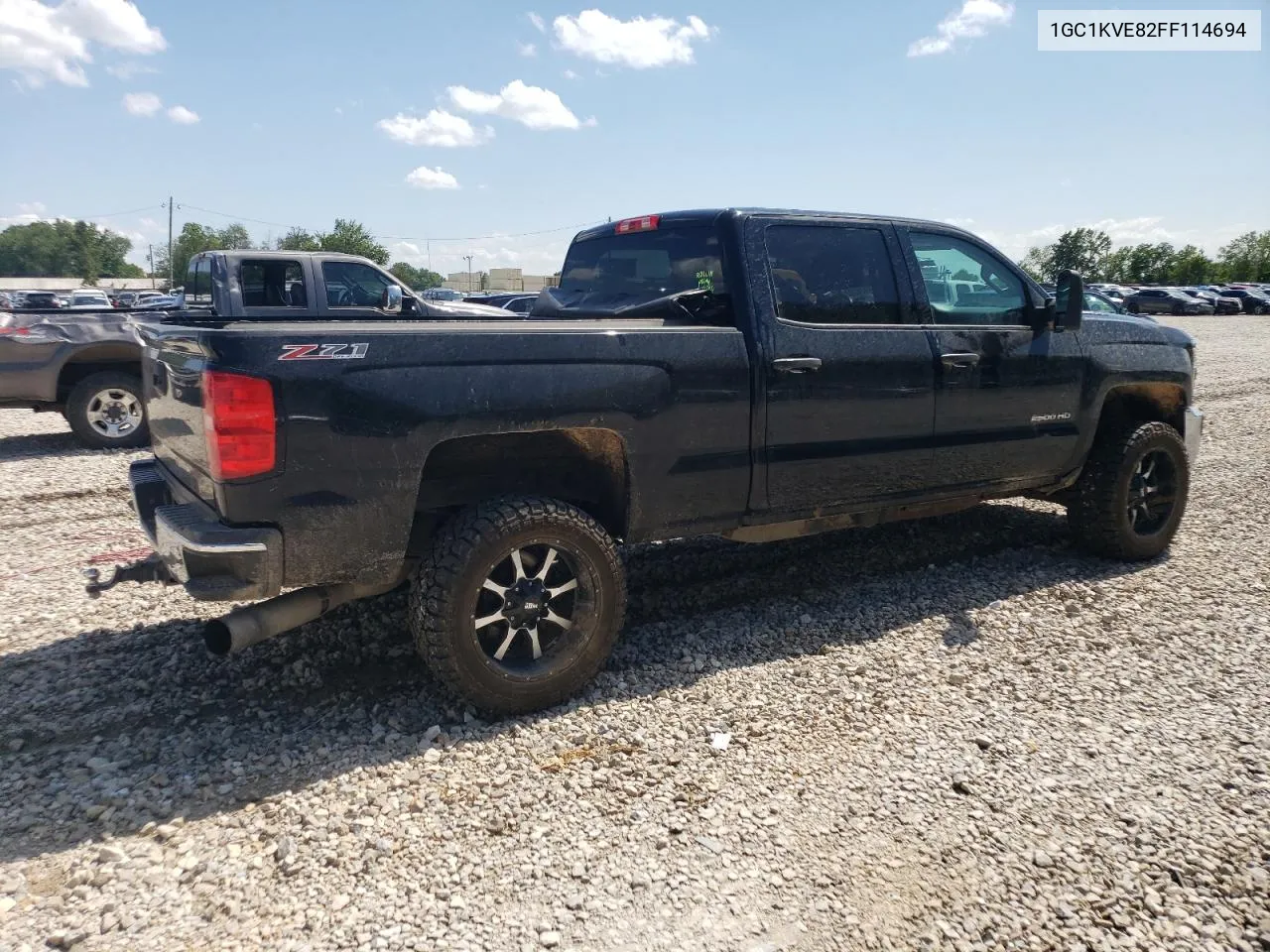 2015 Chevrolet Silverado K2500 Heavy Duty Lt VIN: 1GC1KVE82FF114694 Lot: 58782934