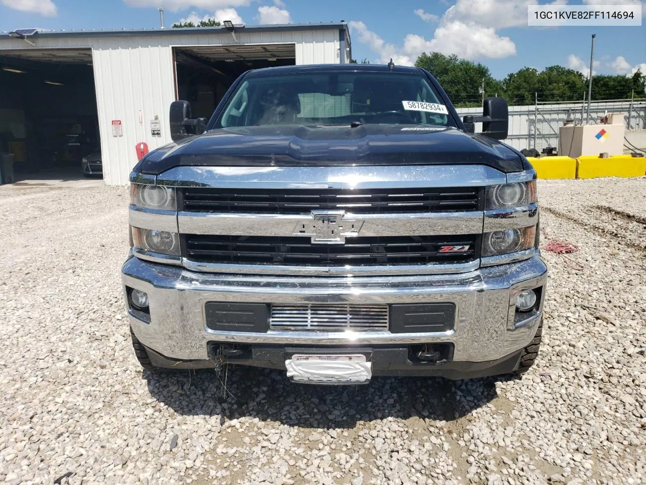 2015 Chevrolet Silverado K2500 Heavy Duty Lt VIN: 1GC1KVE82FF114694 Lot: 58782934