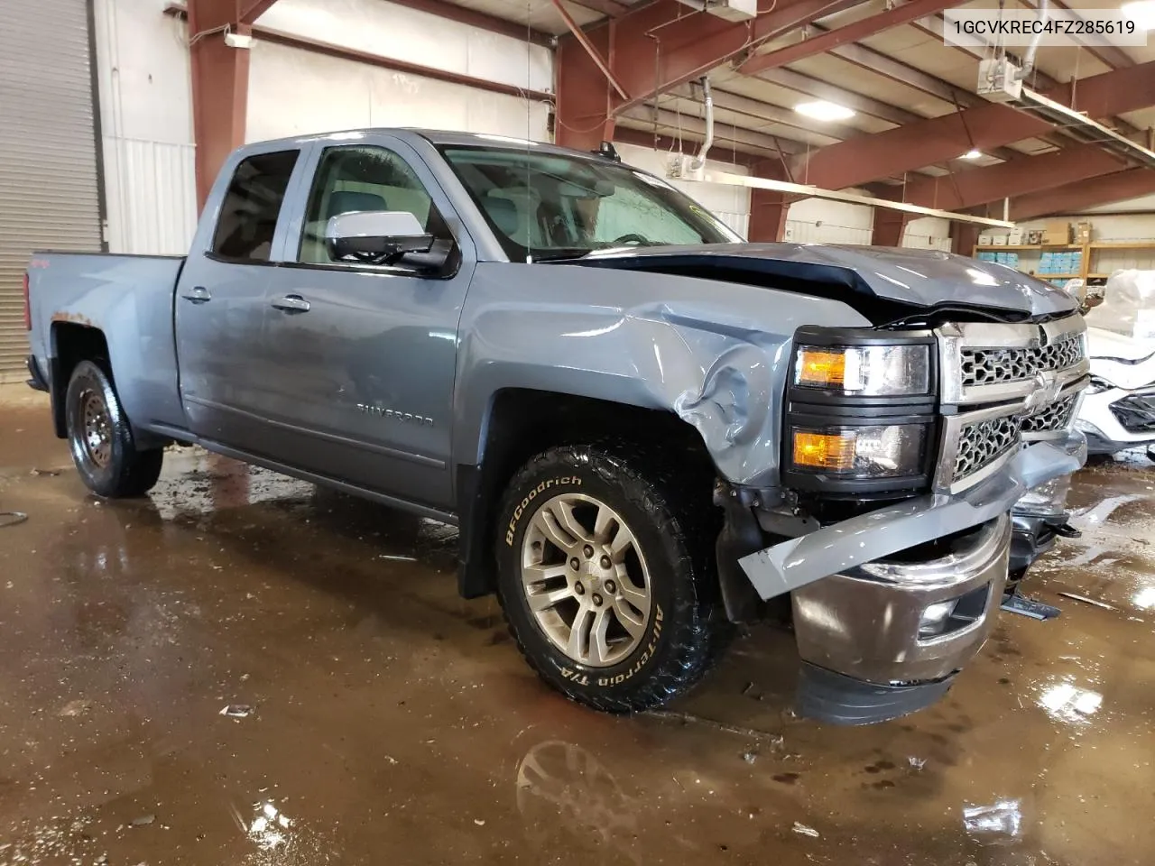 2015 Chevrolet Silverado K1500 Lt VIN: 1GCVKREC4FZ285619 Lot: 58884014