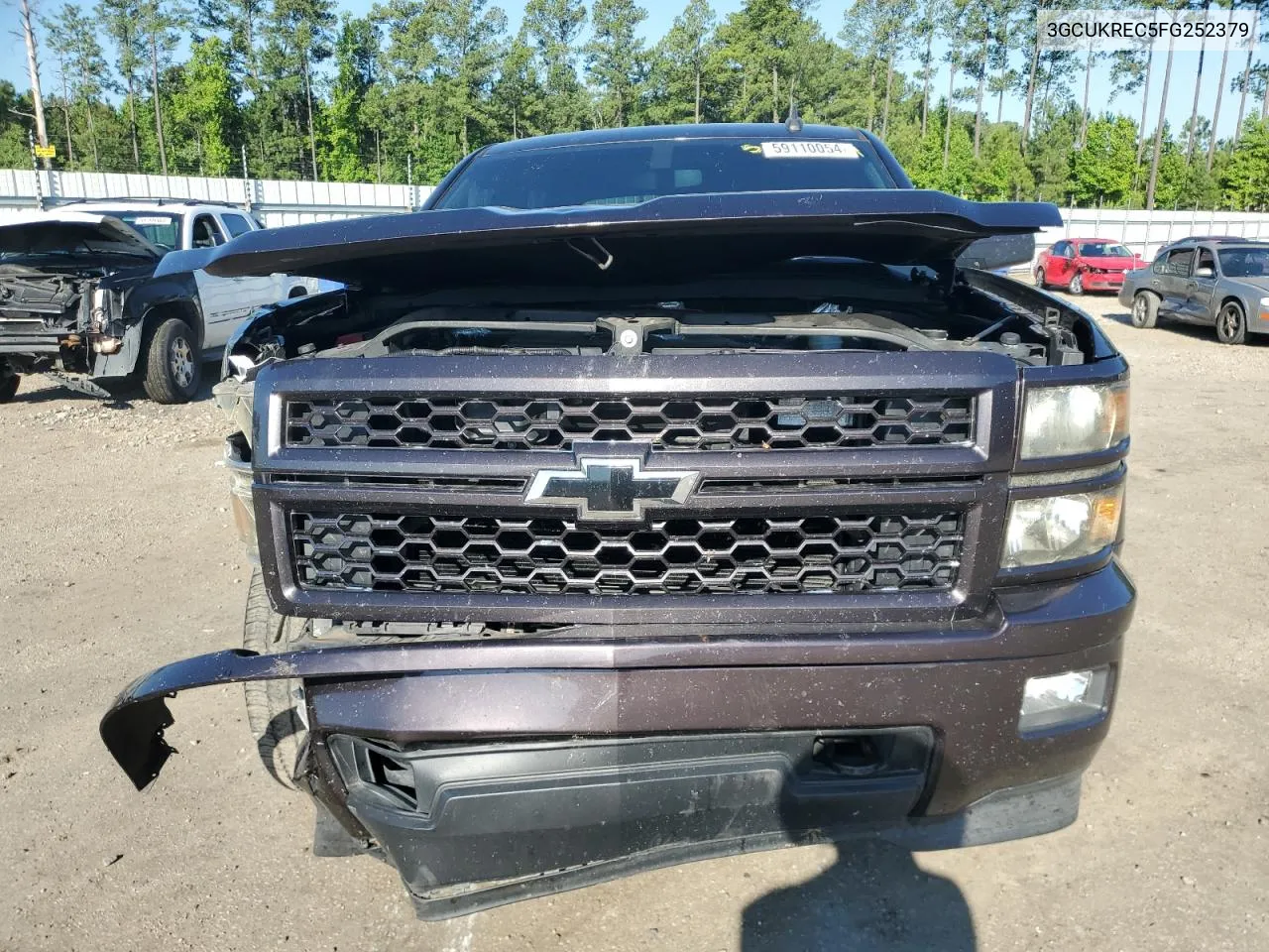 3GCUKREC5FG252379 2015 Chevrolet Silverado K1500 Lt