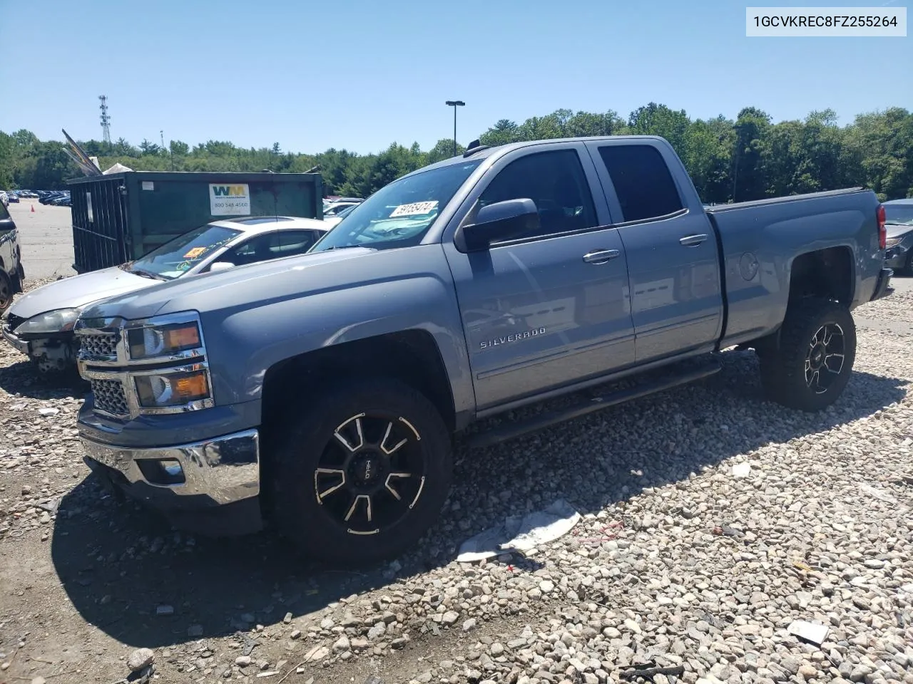 2015 Chevrolet Silverado K1500 Lt VIN: 1GCVKREC8FZ255264 Lot: 59155474