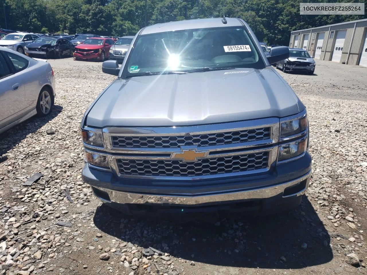 2015 Chevrolet Silverado K1500 Lt VIN: 1GCVKREC8FZ255264 Lot: 59155474