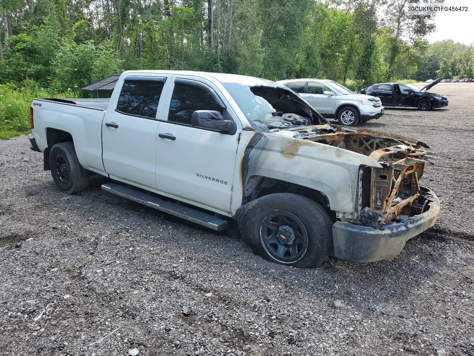 2015 Chevrolet Silverado K1500 VIN: 3GCUKPEC1FG456472 Lot: 59298364