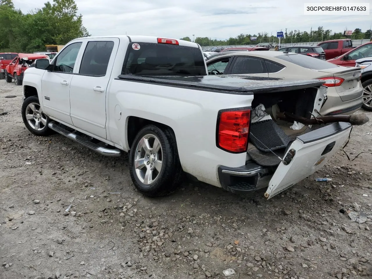 2015 Chevrolet Silverado C1500 Lt VIN: 3GCPCREH8FG147633 Lot: 59528754