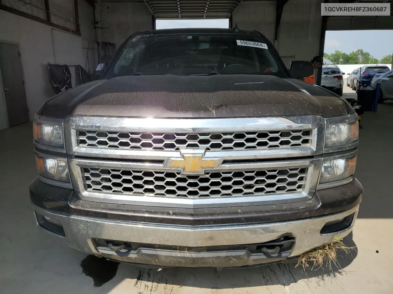 2015 Chevrolet Silverado K1500 Lt VIN: 1GCVKREH8FZ360687 Lot: 59653664