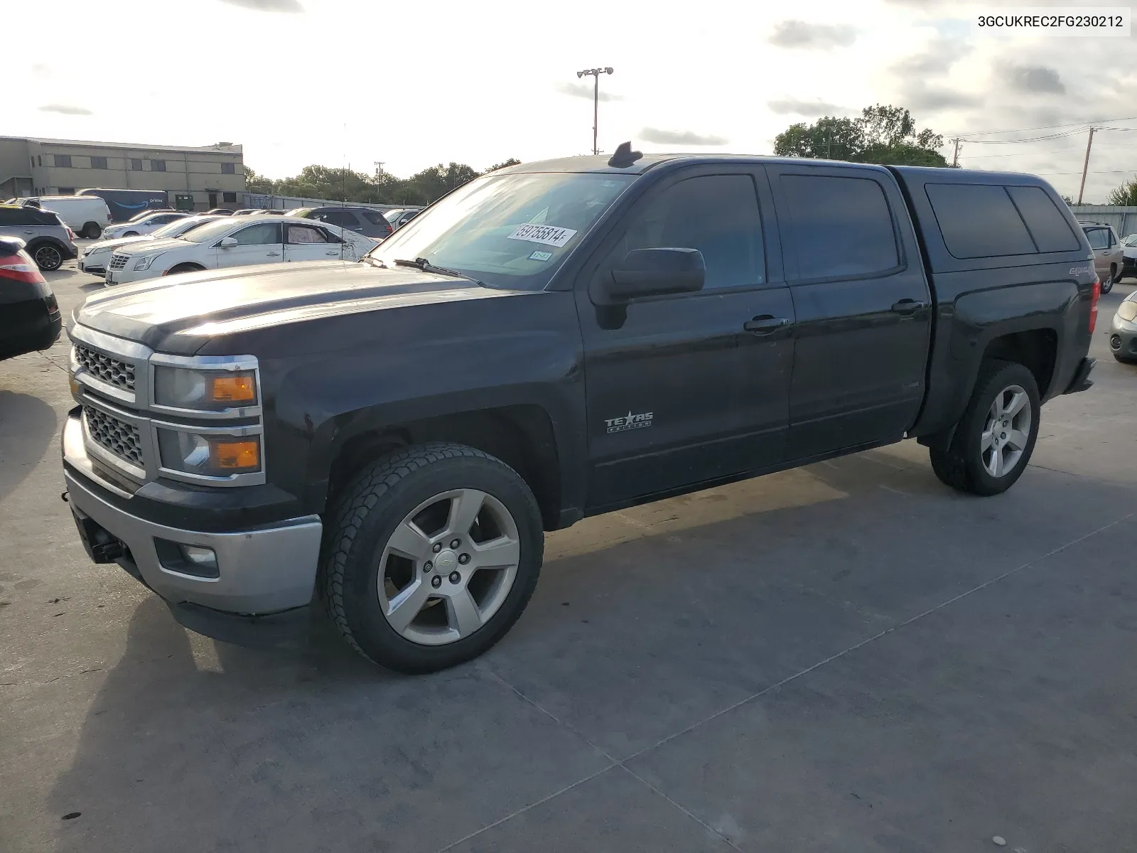 2015 Chevrolet Silverado K1500 Lt VIN: 3GCUKREC2FG230212 Lot: 59755814