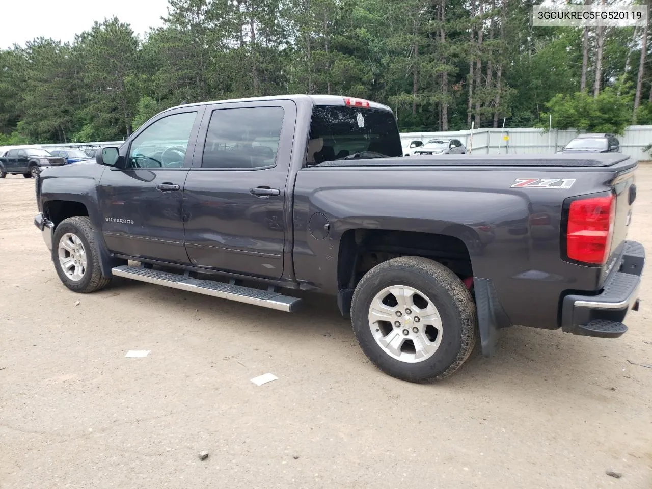 2015 Chevrolet Silverado K1500 Lt VIN: 3GCUKREC5FG520119 Lot: 59795274