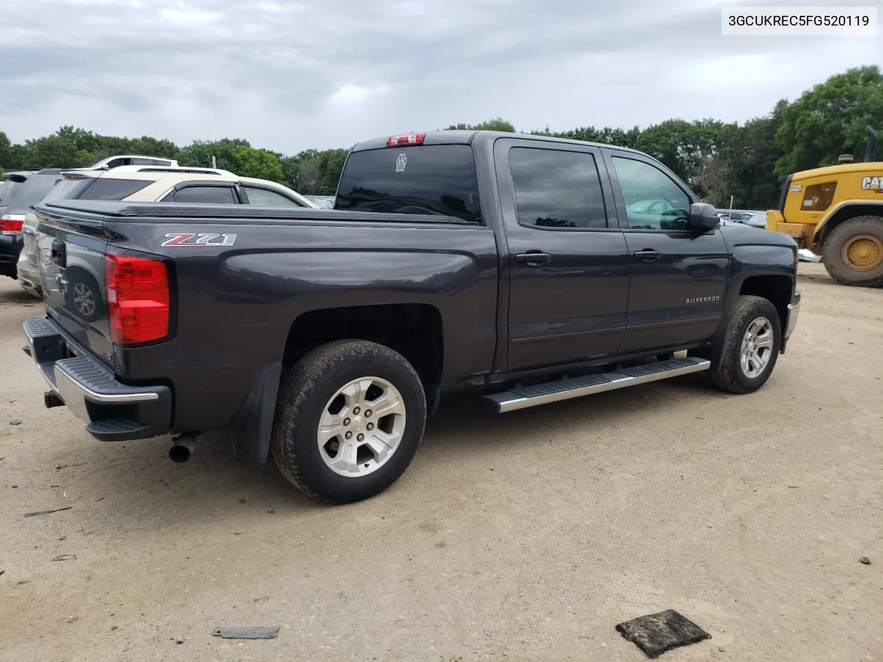 2015 Chevrolet Silverado K1500 Lt VIN: 3GCUKREC5FG520119 Lot: 59795274