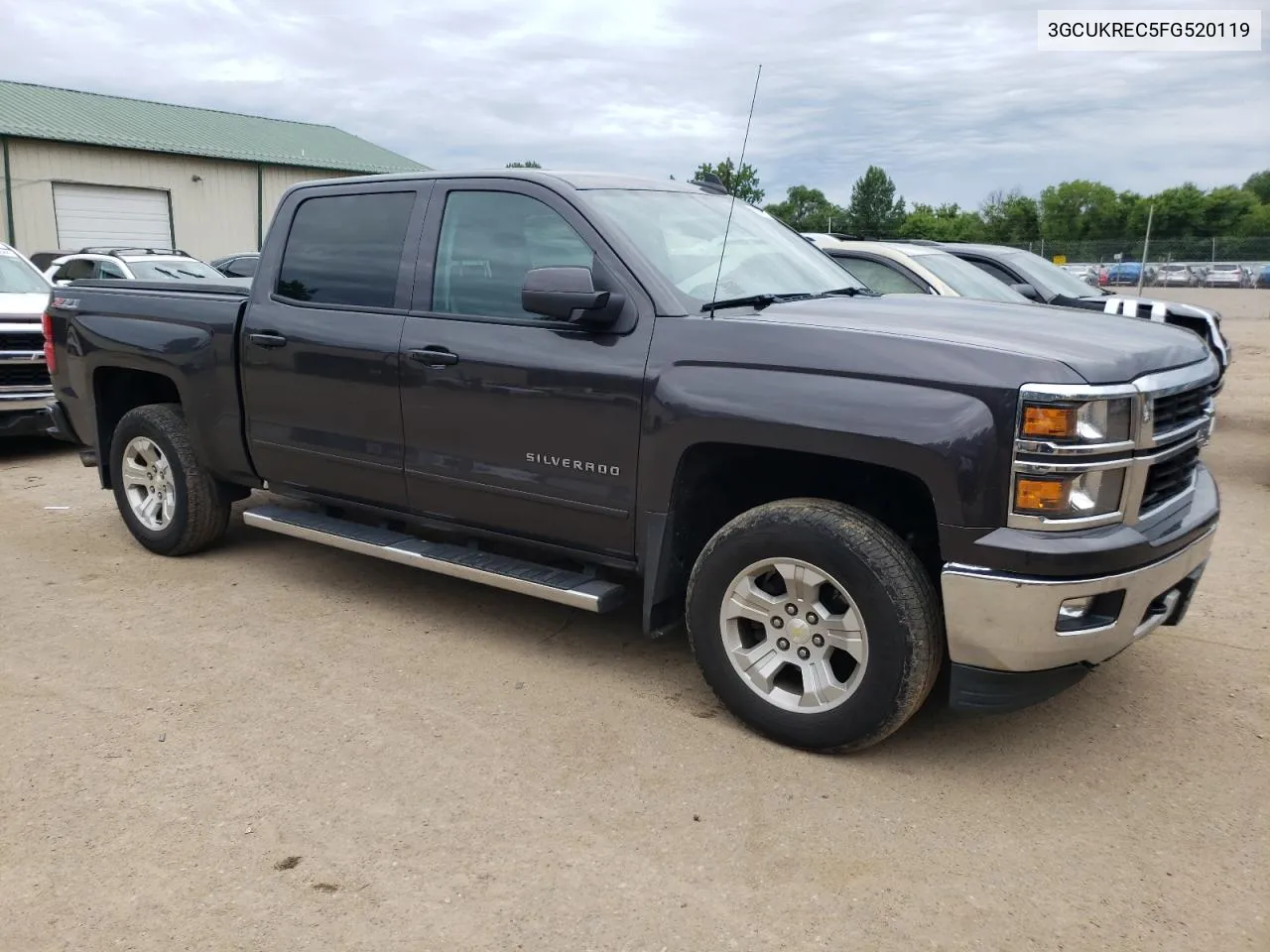 2015 Chevrolet Silverado K1500 Lt VIN: 3GCUKREC5FG520119 Lot: 59795274