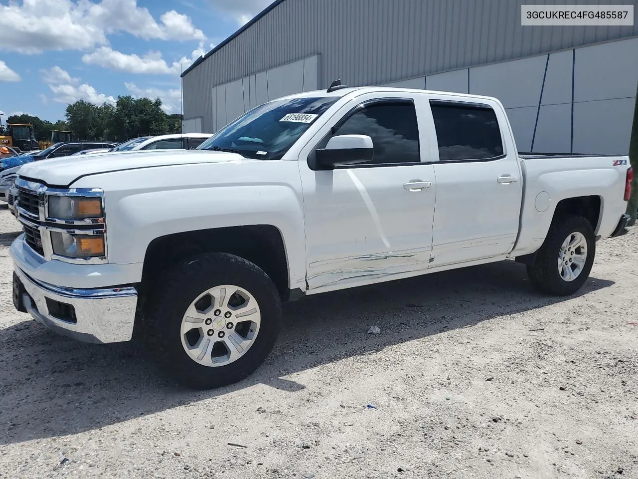 2015 Chevrolet Silverado K1500 Lt VIN: 3GCUKREC4FG485587 Lot: 60196854