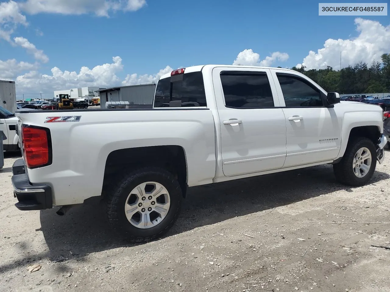 2015 Chevrolet Silverado K1500 Lt VIN: 3GCUKREC4FG485587 Lot: 60196854