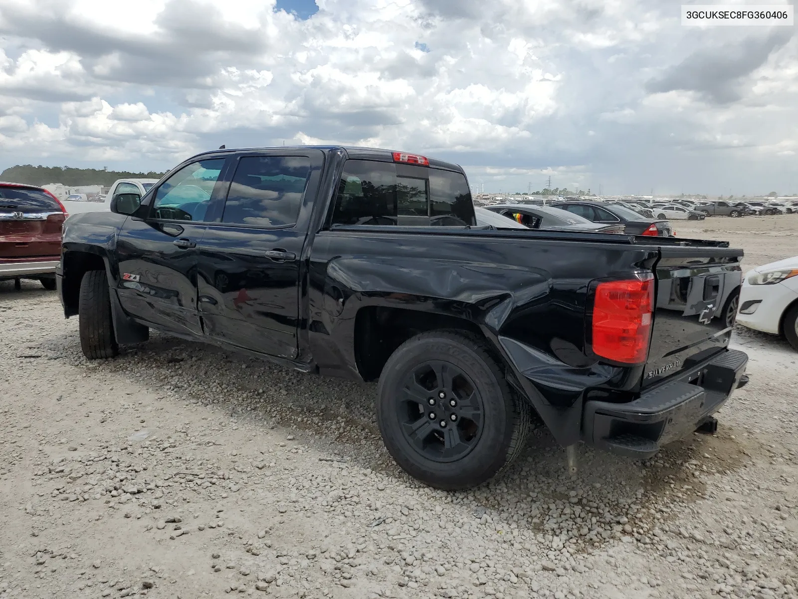 2015 Chevrolet Silverado K1500 Ltz VIN: 3GCUKSEC8FG360406 Lot: 60392814