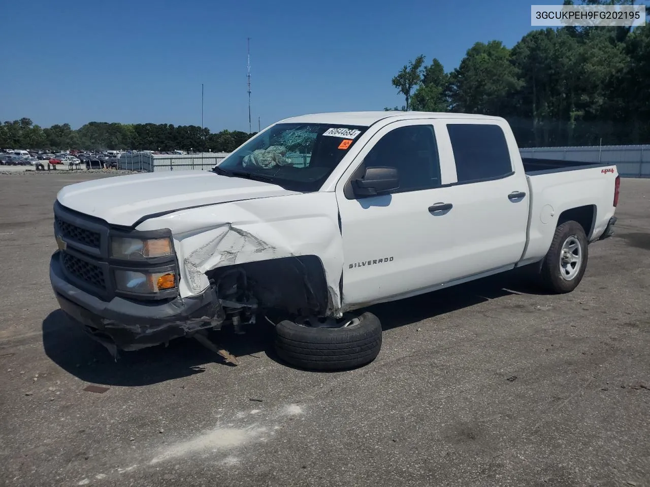 2015 Chevrolet Silverado K1500 VIN: 3GCUKPEH9FG202195 Lot: 60644684