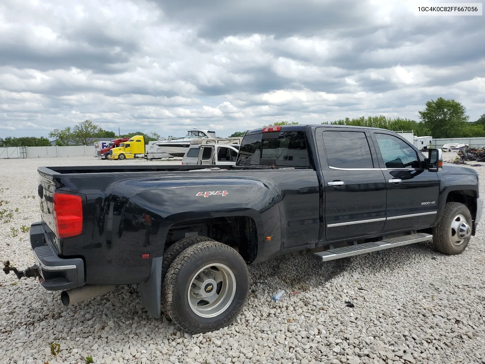 2015 Chevrolet Silverado K3500 Ltz VIN: 1GC4K0C82FF667056 Lot: 61120214