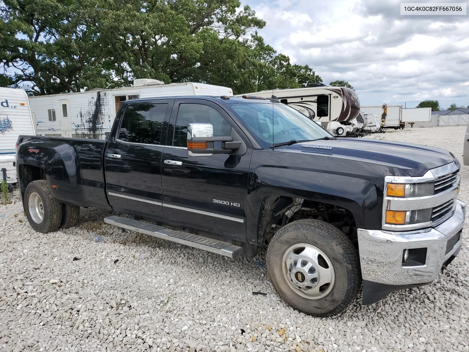 1GC4K0C82FF667056 2015 Chevrolet Silverado K3500 Ltz