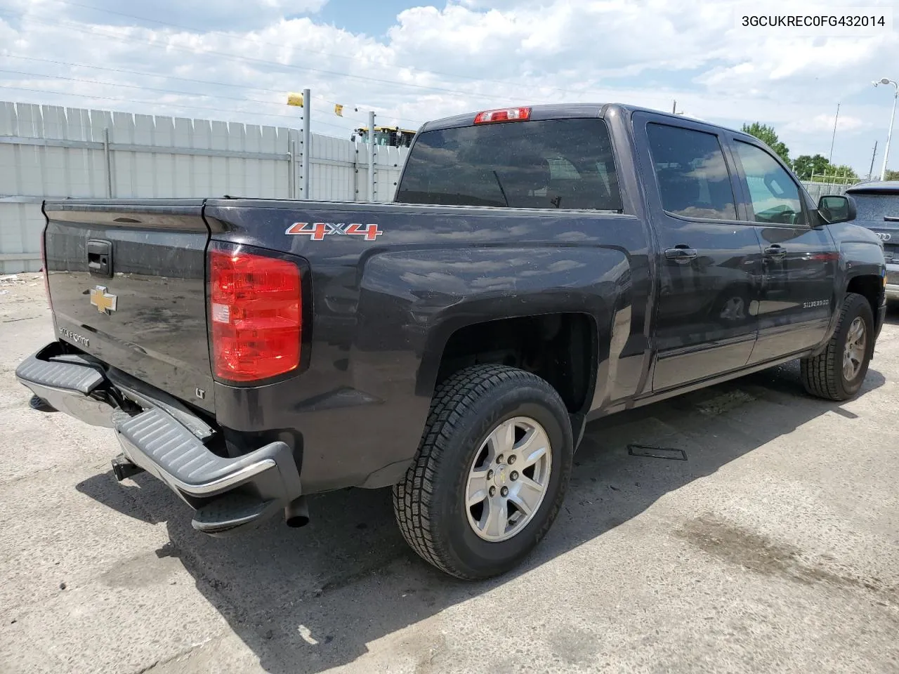 2015 Chevrolet Silverado K1500 Lt VIN: 3GCUKREC0FG432014 Lot: 61120364