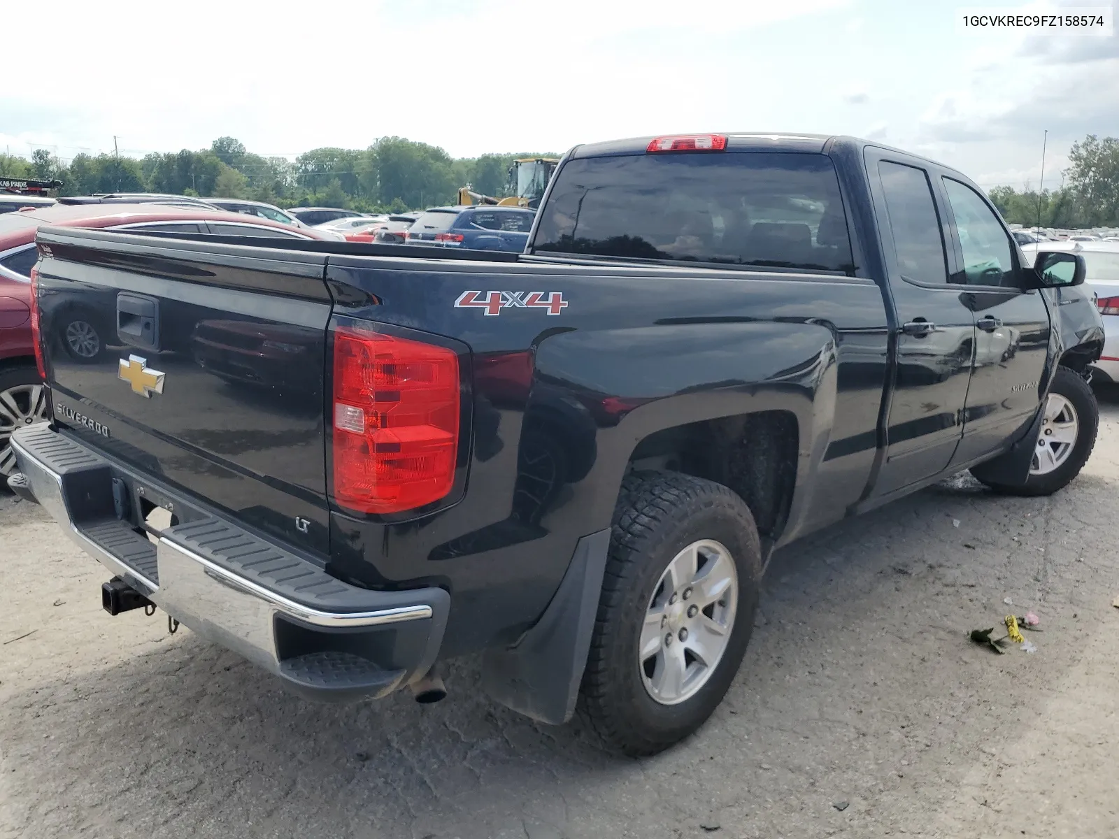 1GCVKREC9FZ158574 2015 Chevrolet Silverado K1500 Lt