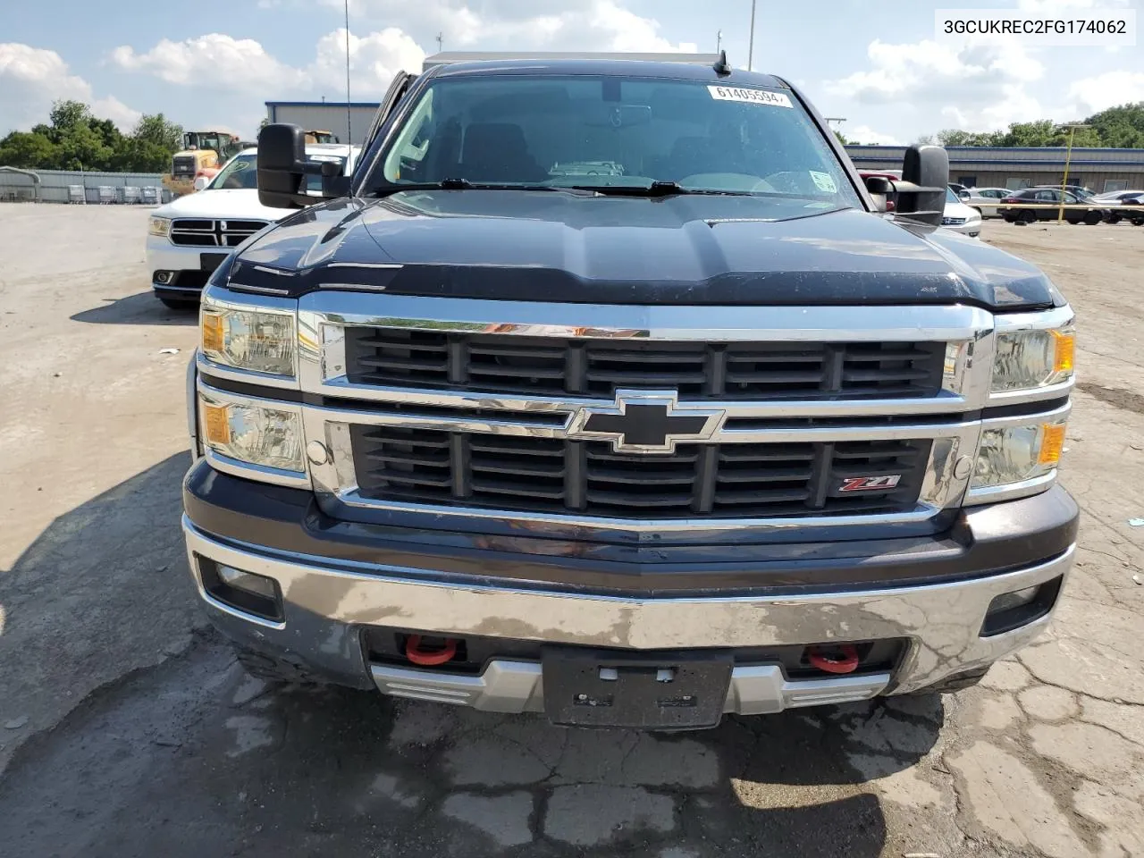 2015 Chevrolet Silverado K1500 Lt VIN: 3GCUKREC2FG174062 Lot: 61405594