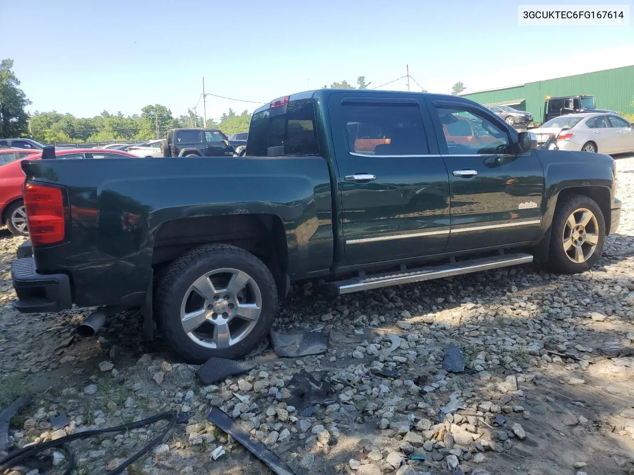 2015 Chevrolet Silverado K1500 High Country VIN: 3GCUKTEC6FG167614 Lot: 61505334