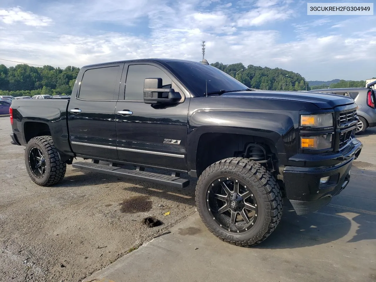 3GCUKREH2FG304949 2015 Chevrolet Silverado K1500 Lt