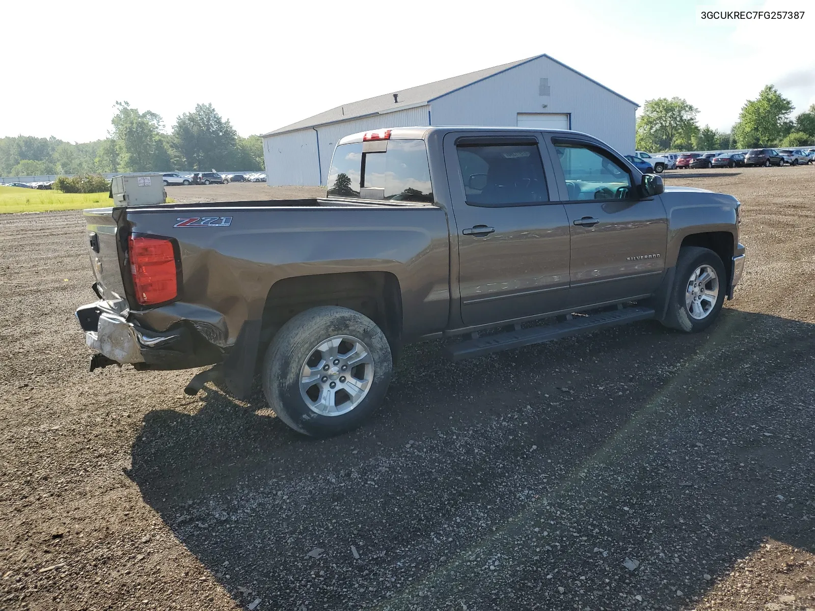 2015 Chevrolet Silverado K1500 Lt VIN: 3GCUKREC7FG257387 Lot: 61911394