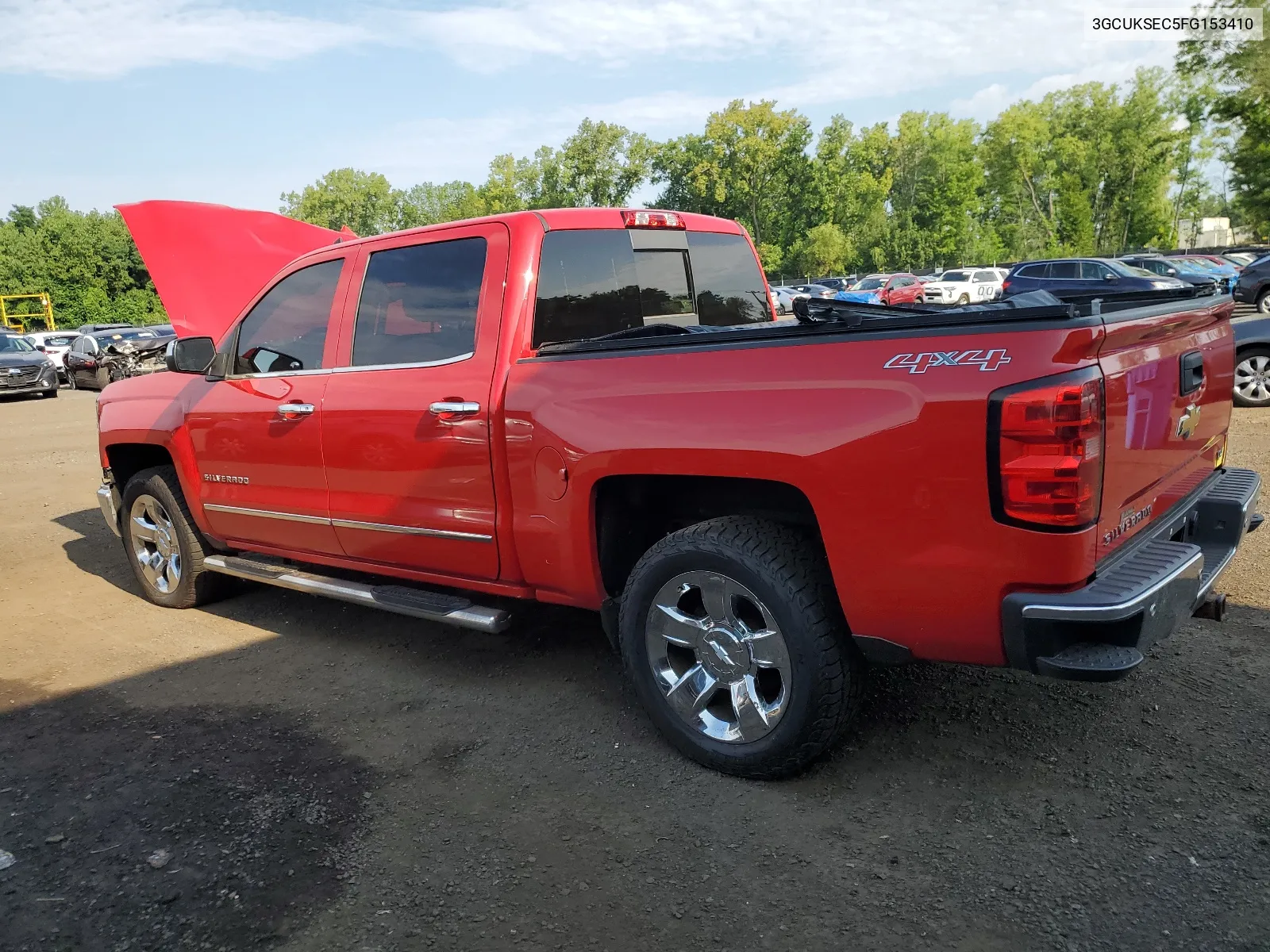 2015 Chevrolet Silverado K1500 Ltz VIN: 3GCUKSEC5FG153410 Lot: 62053294