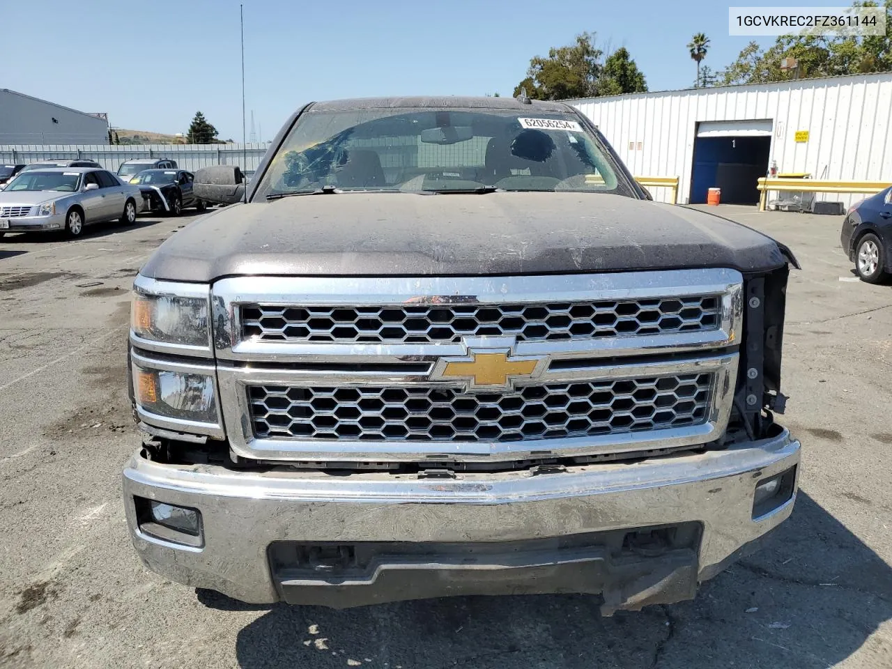 2015 Chevrolet Silverado K1500 Lt VIN: 1GCVKREC2FZ361144 Lot: 62056254