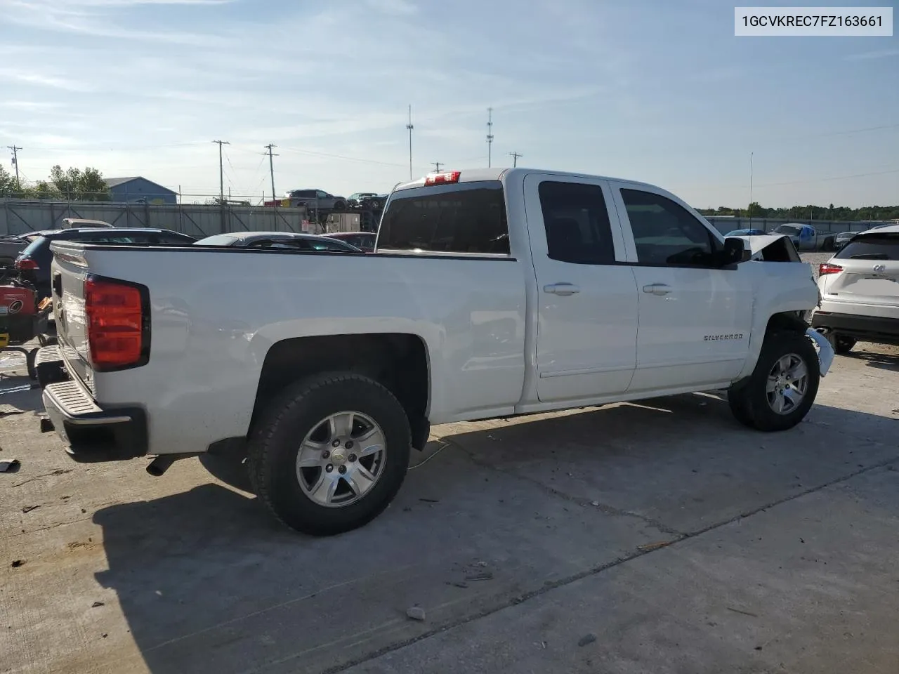 2015 Chevrolet Silverado K1500 Lt VIN: 1GCVKREC7FZ163661 Lot: 62186524