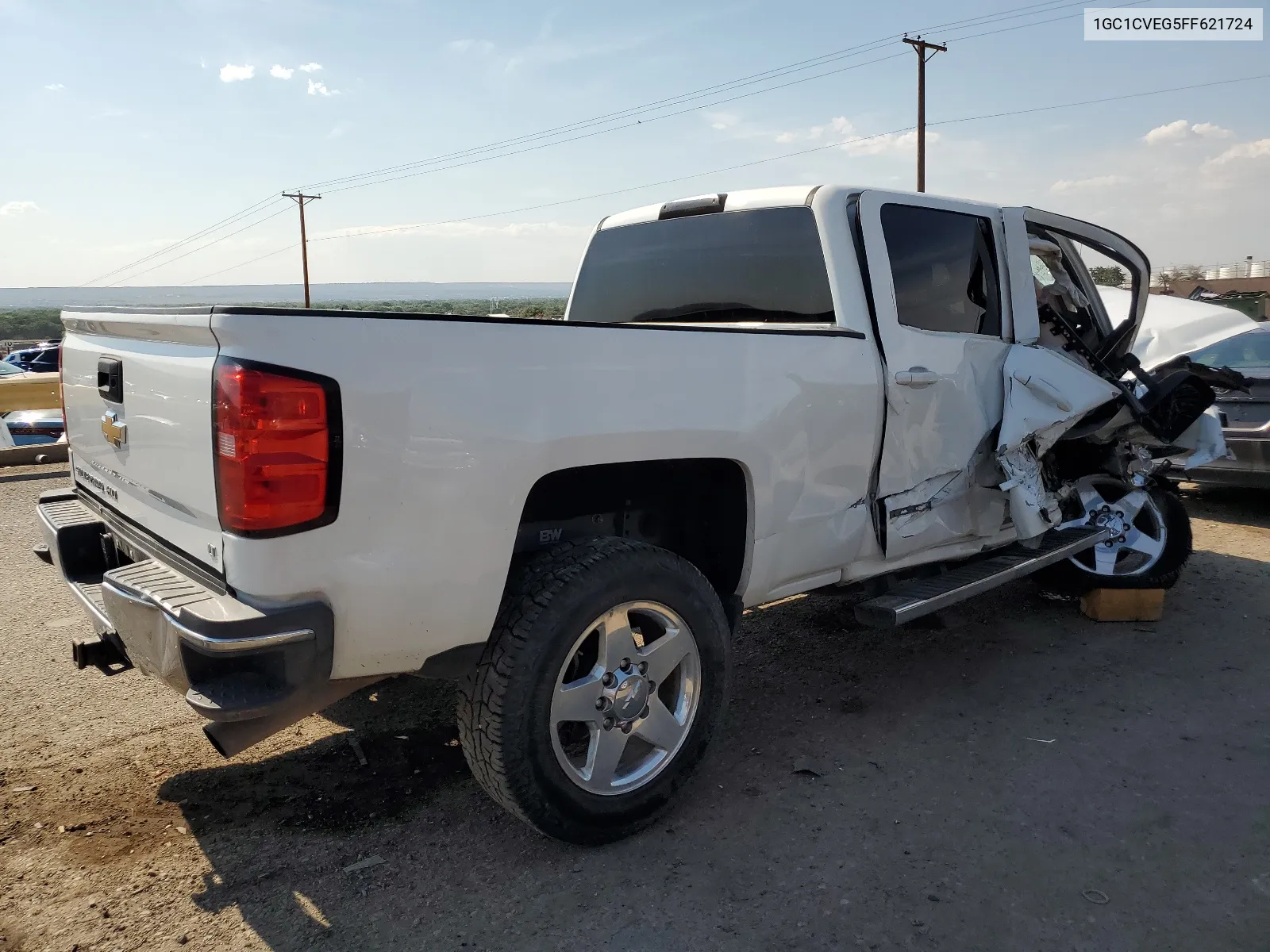 2015 Chevrolet Silverado C2500 Heavy Duty Lt VIN: 1GC1CVEG5FF621724 Lot: 62314484