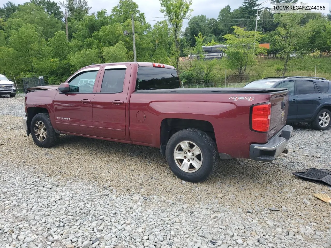 2015 Chevrolet Silverado K1500 Lt VIN: 1GCVKREC4FZ244066 Lot: 62607444