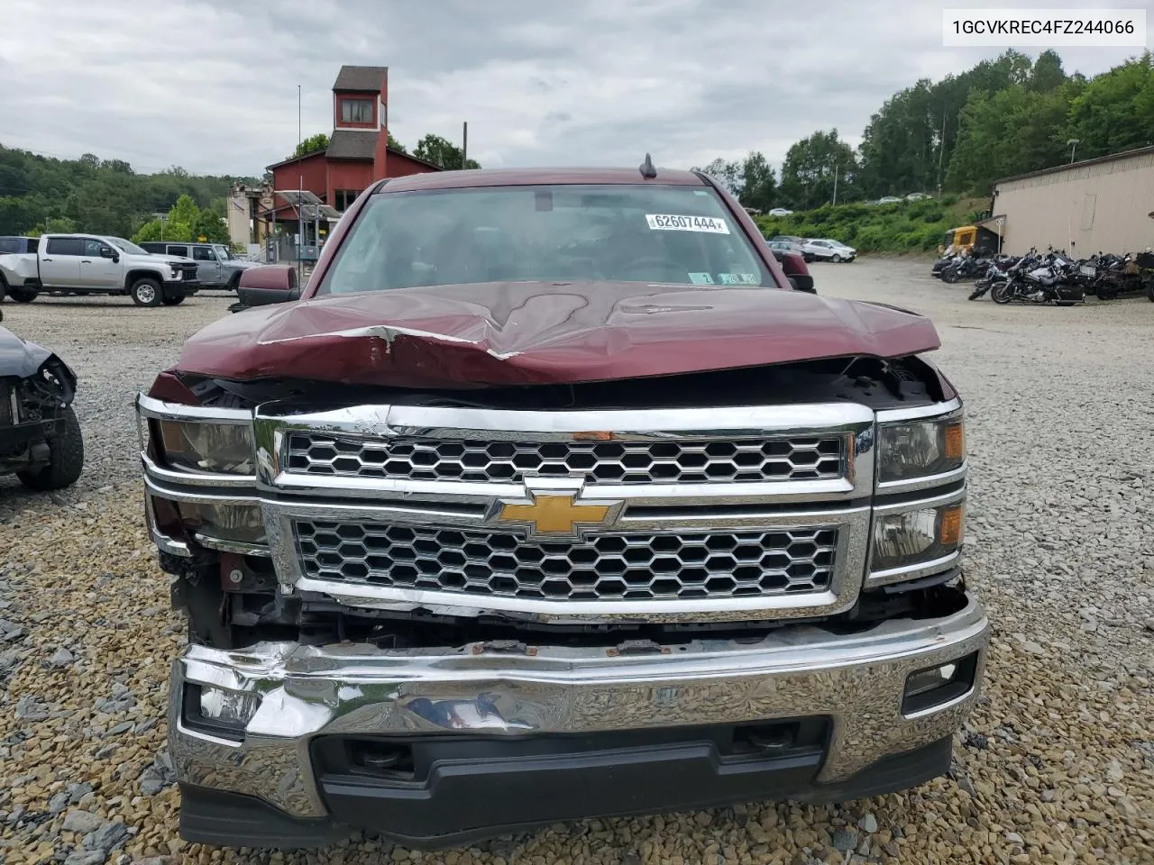 2015 Chevrolet Silverado K1500 Lt VIN: 1GCVKREC4FZ244066 Lot: 62607444