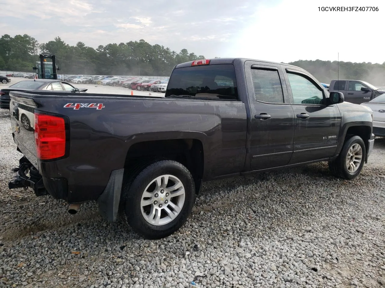 2015 Chevrolet Silverado K1500 Lt VIN: 1GCVKREH3FZ407706 Lot: 62819904