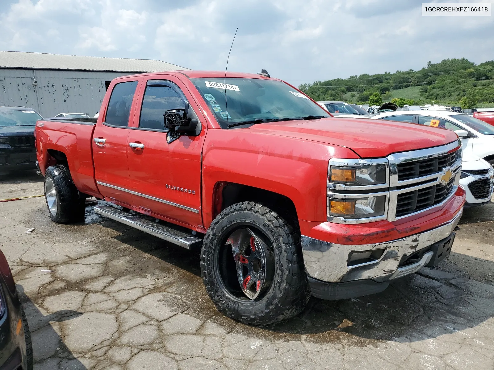 2015 Chevrolet Silverado C1500 Lt VIN: 1GCRCREHXFZ166418 Lot: 62831714