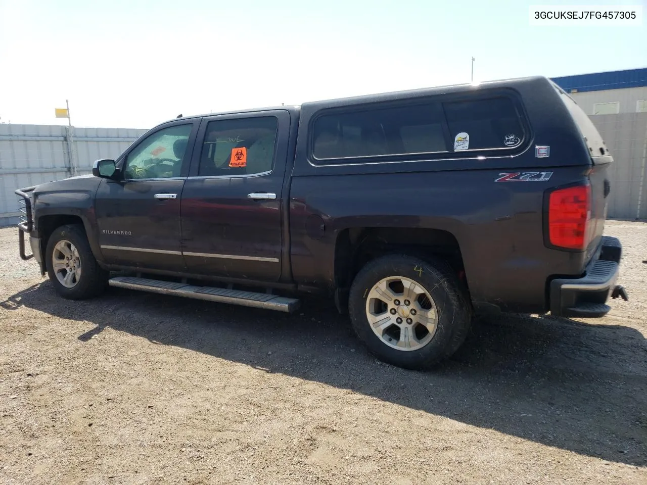 2015 Chevrolet Silverado K1500 Ltz VIN: 3GCUKSEJ7FG457305 Lot: 62893984