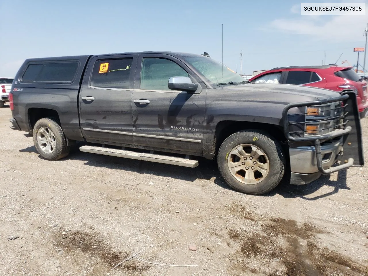 2015 Chevrolet Silverado K1500 Ltz VIN: 3GCUKSEJ7FG457305 Lot: 62893984