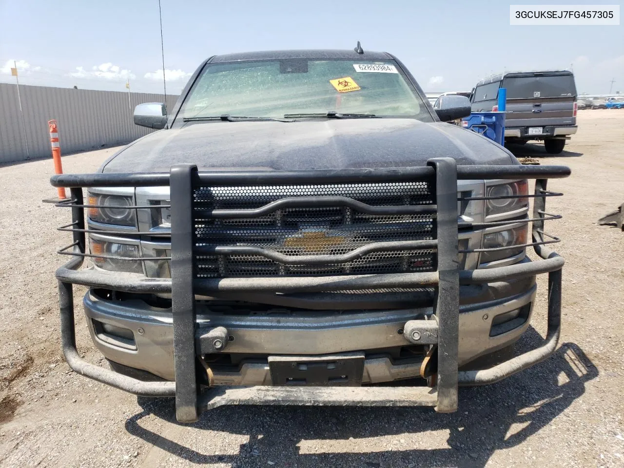 2015 Chevrolet Silverado K1500 Ltz VIN: 3GCUKSEJ7FG457305 Lot: 62893984