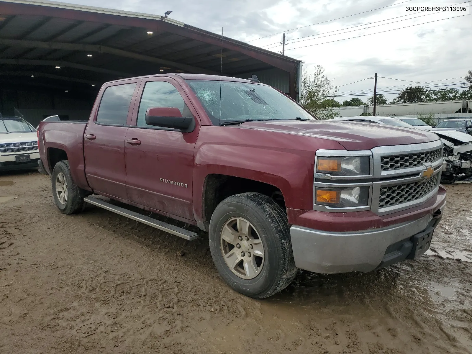 3GCPCREH3FG113096 2015 Chevrolet Silverado C1500 Lt