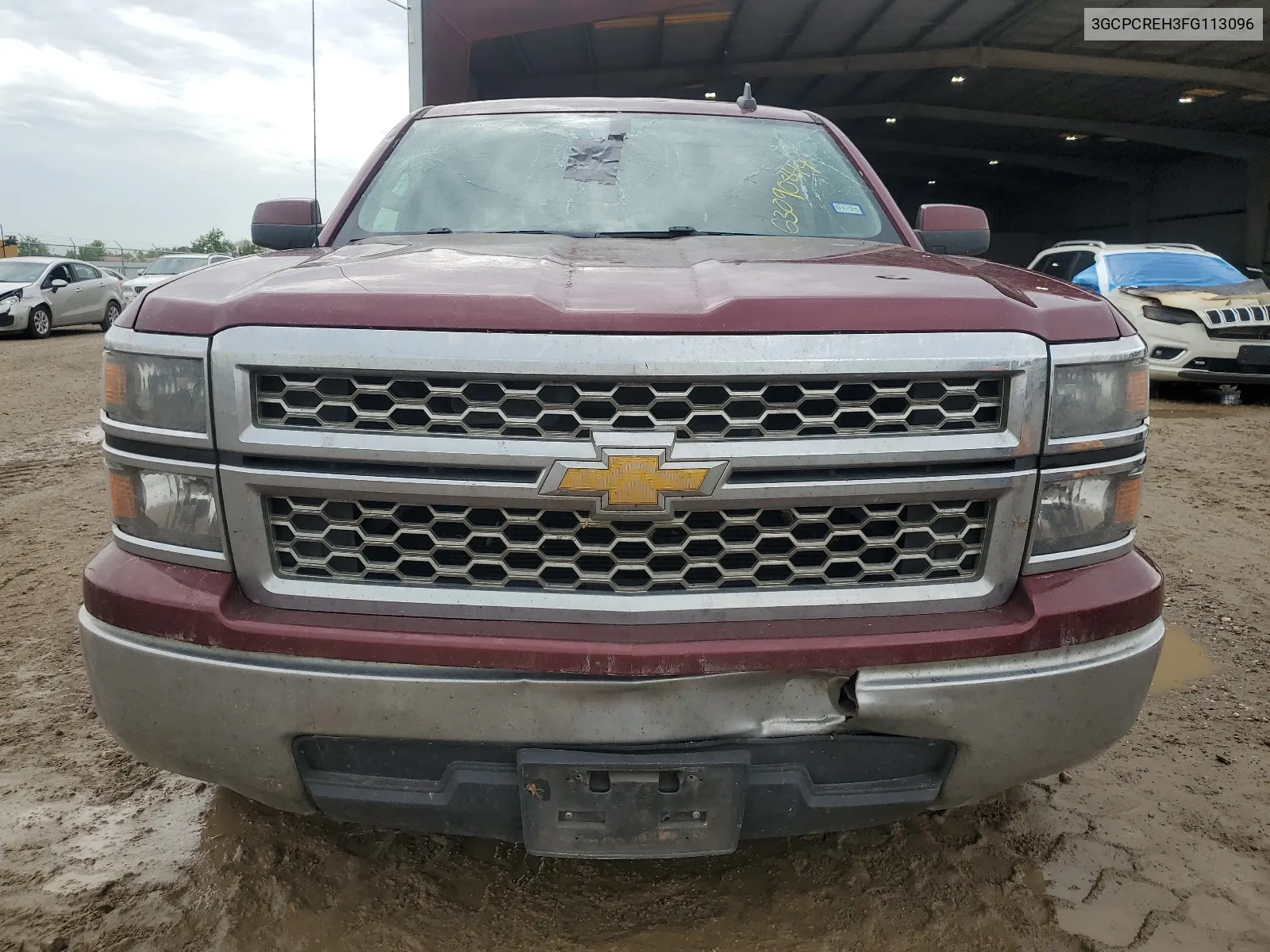 2015 Chevrolet Silverado C1500 Lt VIN: 3GCPCREH3FG113096 Lot: 63090844