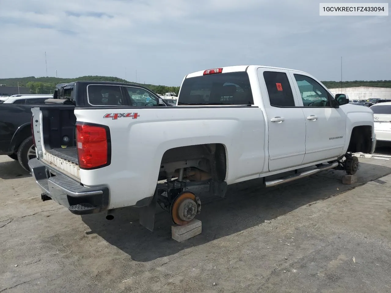 2015 Chevrolet Silverado K1500 Lt VIN: 1GCVKREC1FZ433094 Lot: 63176774