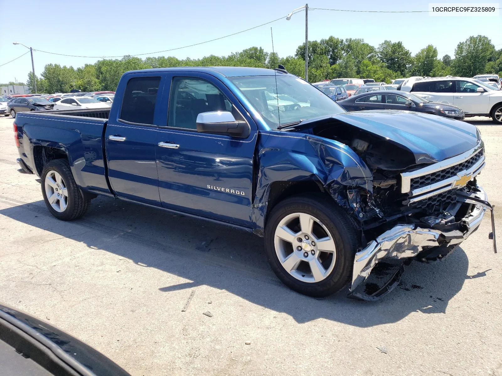 2015 Chevrolet Silverado C1500 VIN: 1GCRCPEC9FZ325809 Lot: 63668184