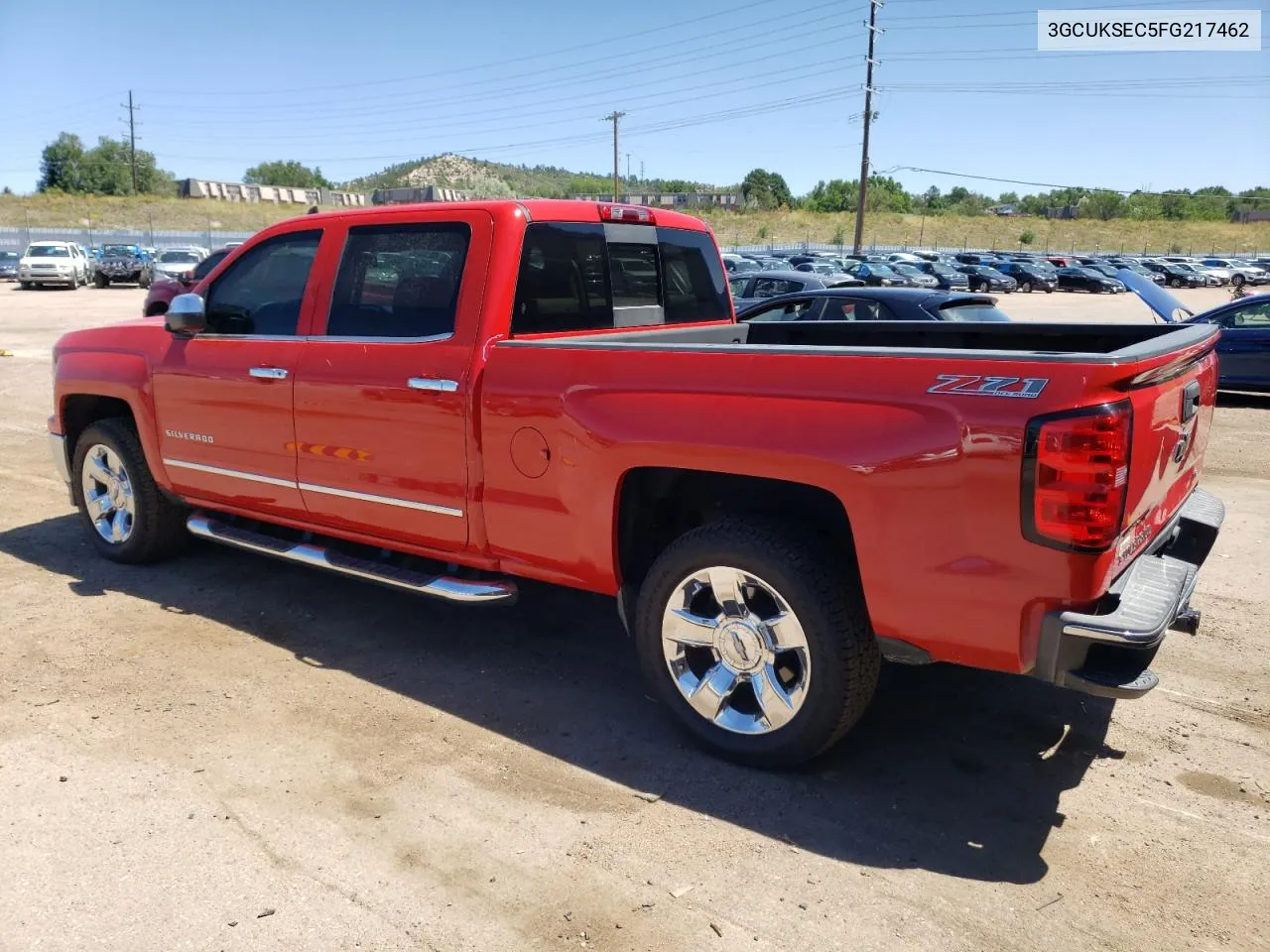 2015 Chevrolet Silverado K1500 Ltz VIN: 3GCUKSEC5FG217462 Lot: 63684984