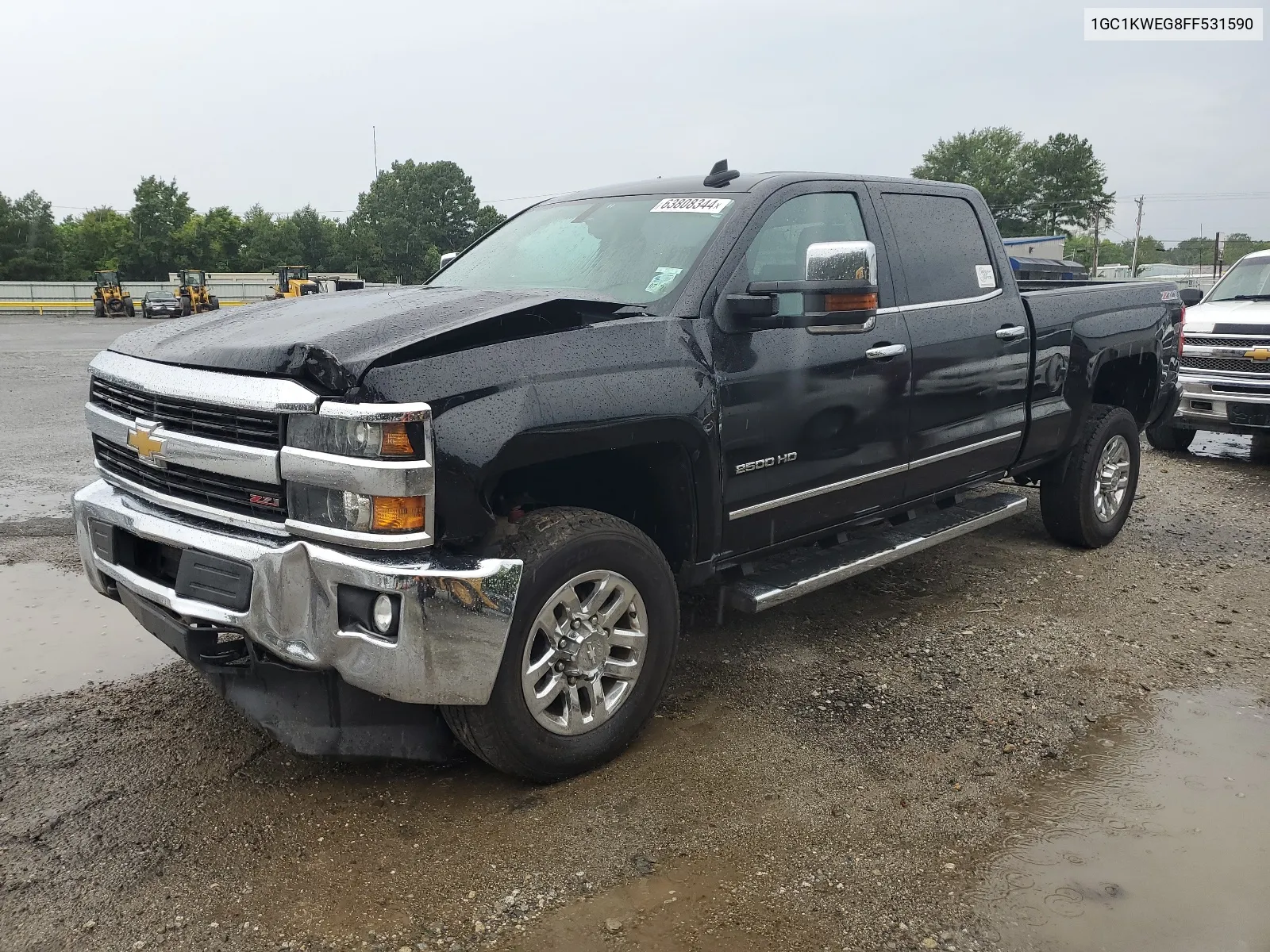 2015 Chevrolet Silverado K2500 Heavy Duty Ltz VIN: 1GC1KWEG8FF531590 Lot: 63808344