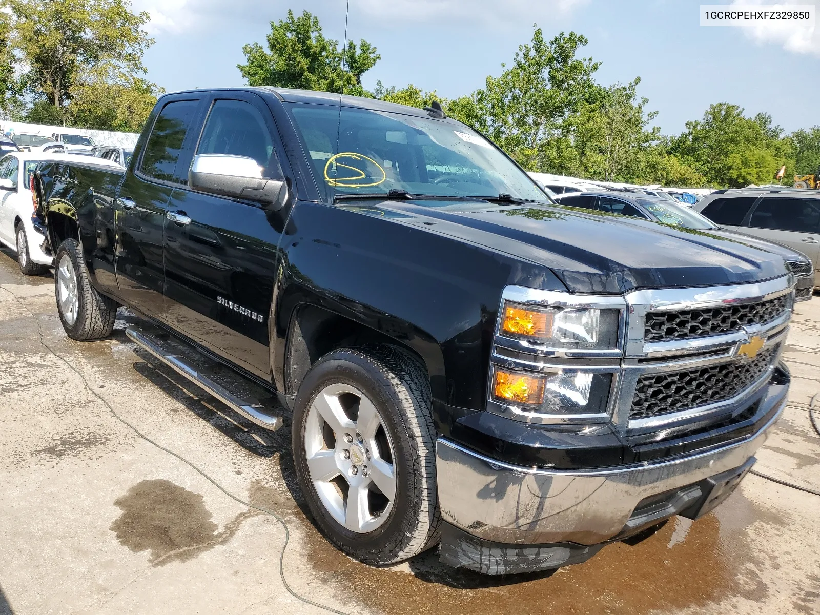 2015 Chevrolet Silverado C1500 VIN: 1GCRCPEHXFZ329850 Lot: 63815724